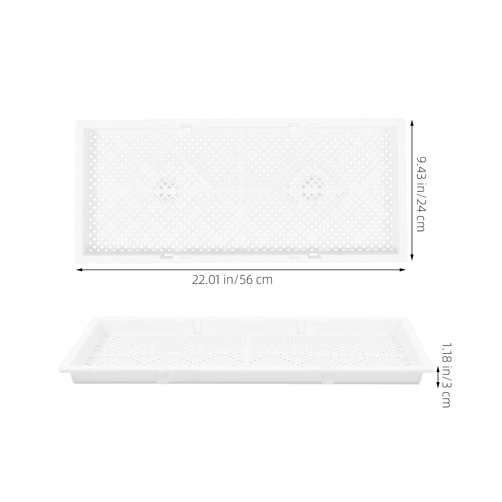 

2pcs Seedling Trays Multi-Hole Design For Vegetable Flower Germination Starter Garden Planting Tool Growing Kit Nursery