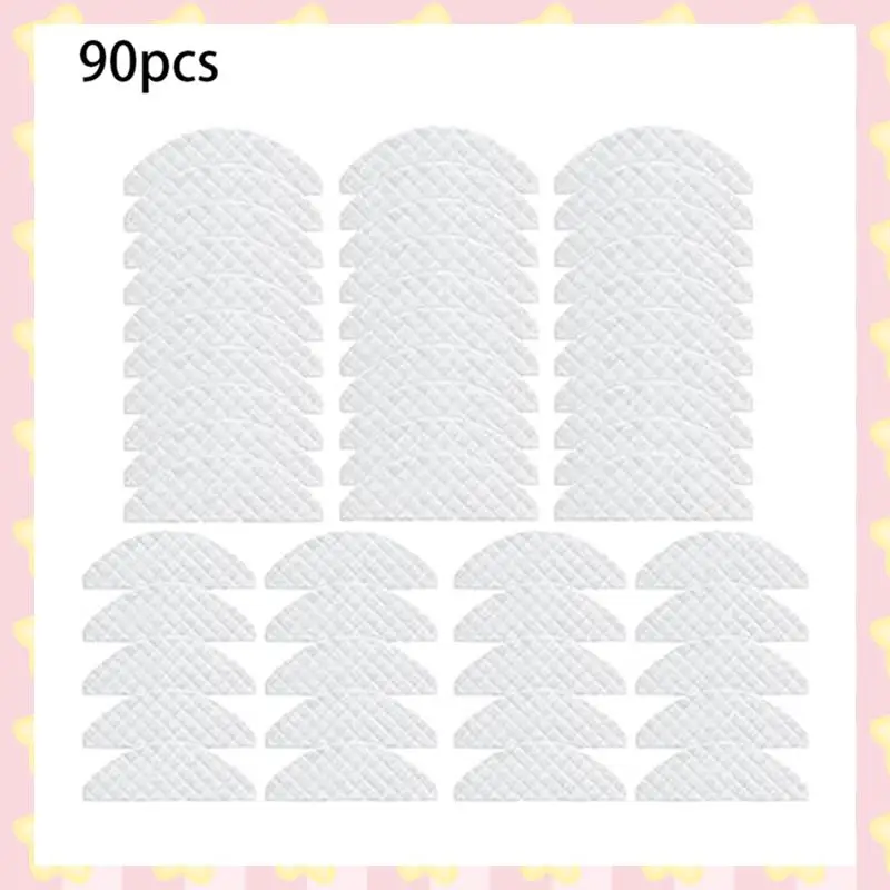 

AB51 Подходит для пылесосов Roidmi EVE Plus, аксессуары 90 тряпок для чистки швабры, одноразовые тряпки, многофункциональные тряпки