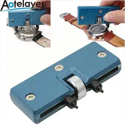1PCS Portable Adjustable Watch Opener Back Case Tool Press Closer Remover Screw Wrench Repair Kits Tools Watch Battery Remover