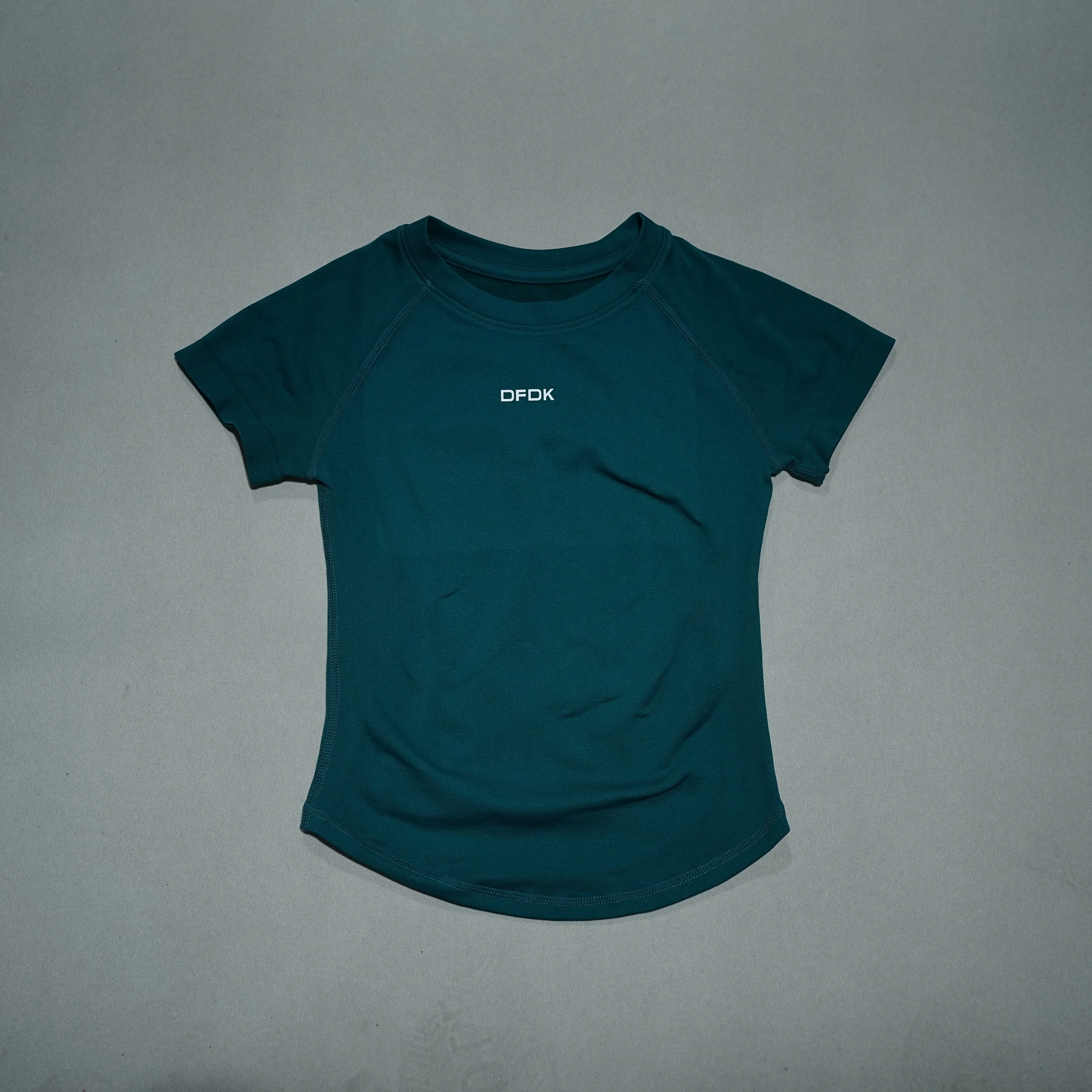 2026 New Women Round Neck Sports T-shirt Elastic Slim Fit Breathable Short Sleeve Top Gym Yoga Running Casual Workout Blouse image 3