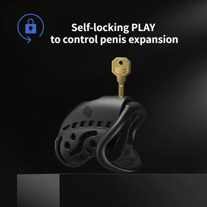 Men\'s Remote-controlled Intelligent Chastity Cage Nautilu CB Penis Lock Couple Conditioning Abstinence Toy Urethral Lock Sex Toy