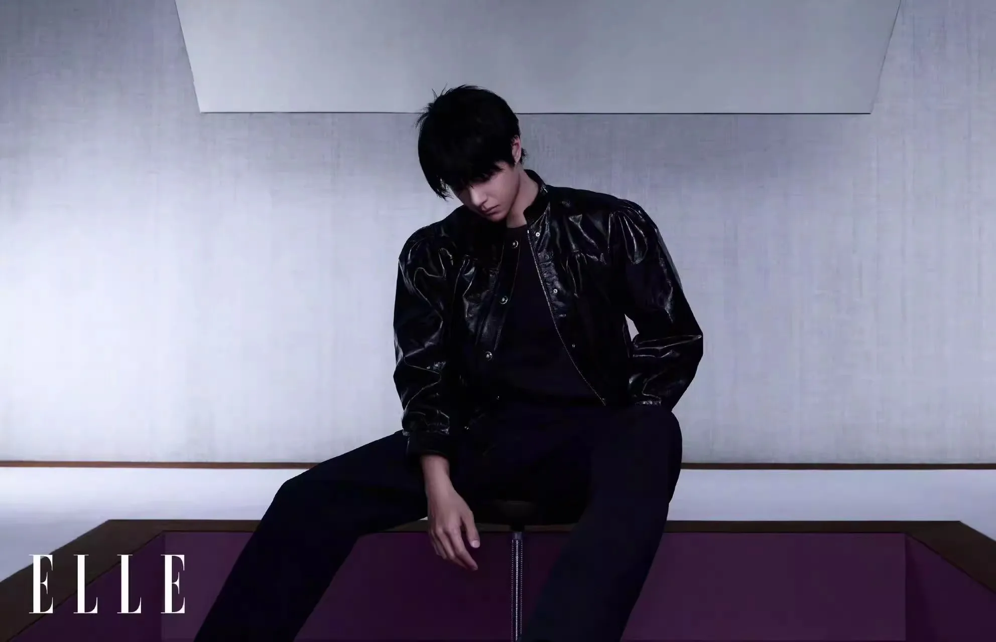 2024/07 Issue Wang Yibo Time To Shine ELLE Magazine Cover Include Inner Page Photo Album Art Collection Book