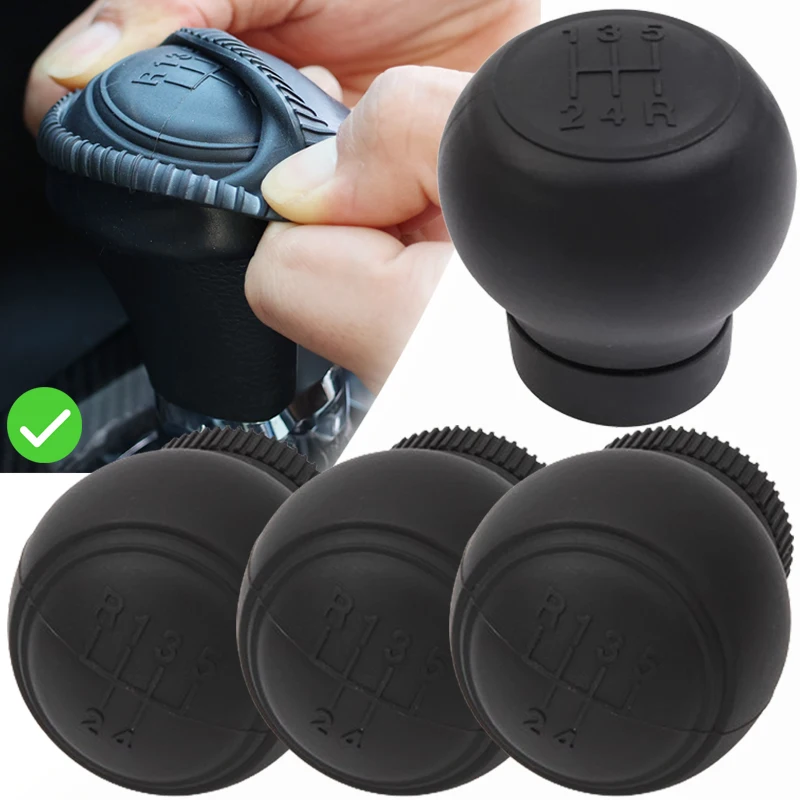 Universele Auto Shift Handgreep Siliconen Mouw Versnellingspook Beschermende Behuizing Antislip Slijtage Handmatige Versnellingspook Beschermhoes
