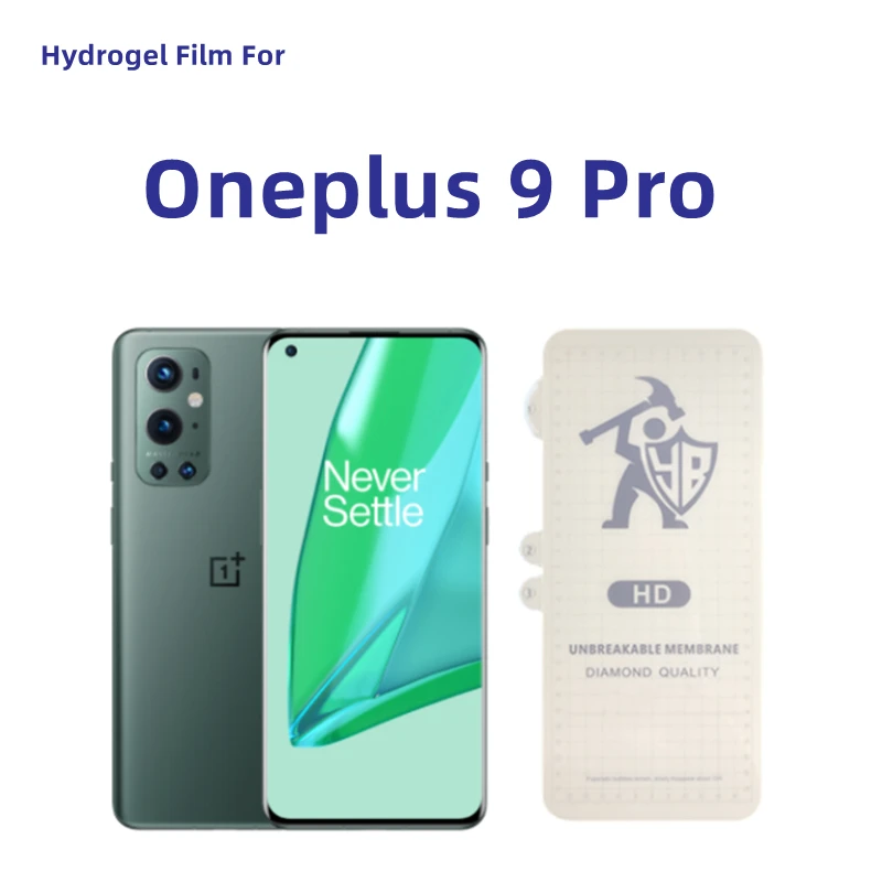 

3pcs Clear Hydrogel Film For Oneplus 9pro Screen Protector For Oneplus 9 Pro HD Protective Film Not Tempered Glass