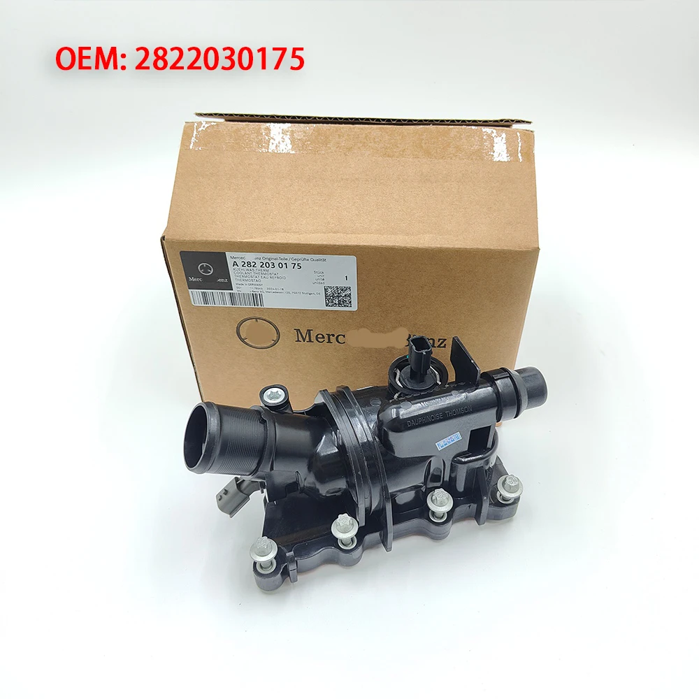 

OEM 2822030175 New Thermostat Housing For Mercedes A180 CLA180 CLA200 CLA250 GLA GLB180 GLB200 GLB250 4MATIC A2822030175