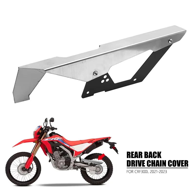

2023 Rear Back Drive Chain Cover Guard Mud Panel Shield Protector Fit For Honda CRF300L CRF 300 L Rally 2021 2022 Motocycle