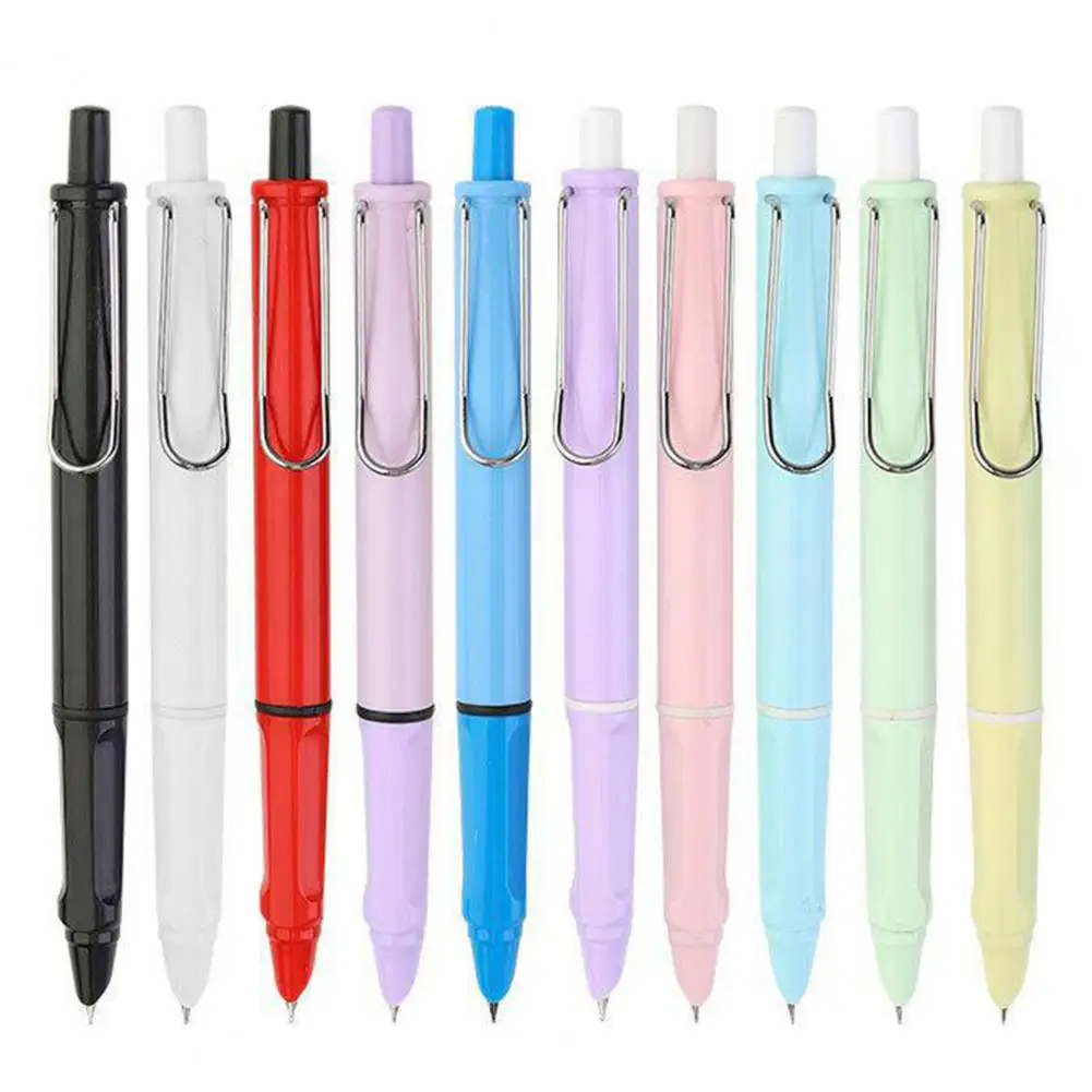 

0.38mm Fountain Pen Fine Nib Optional Journaling Calligraphy Smooth Writing Smudge-proof Press Type Refillable Ink Writing Pen