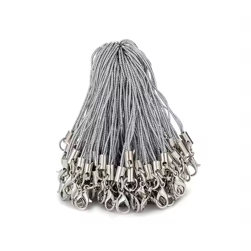 10/20/50Pcs Lobster Clasp Lanyard Strap Cord Mobile Cords Charm Nylon Key Ring Chain For DIY Keyring Jewelry Making Accessories - Image 8