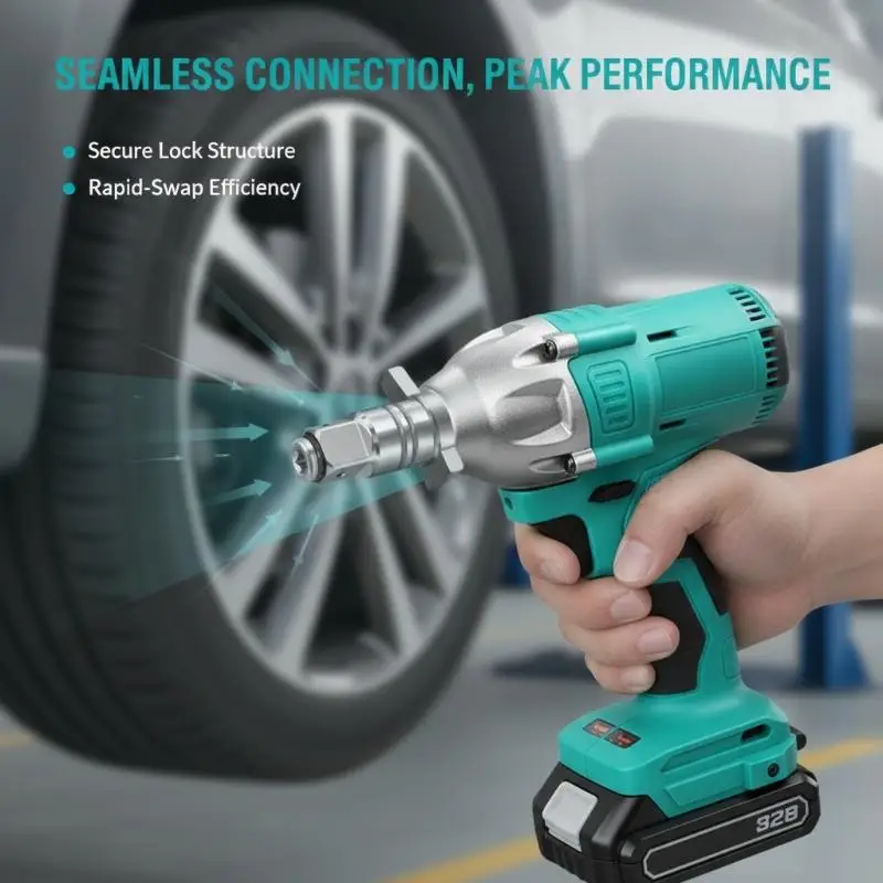 1/2Inch Strong Magnetic Square Head T-shaft Hex Shank Adapter Dual-use Electric Wrench Adapter Drill Bit Socket Multifunctional