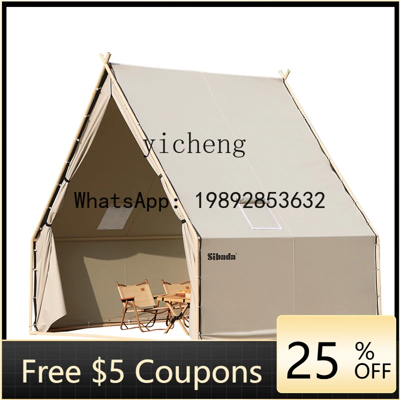 

O3-13 Outdoor Tent Camping Dining BBQ Hot Pot Hotel Camp Sunscreen Rooftop Restaurant B & B