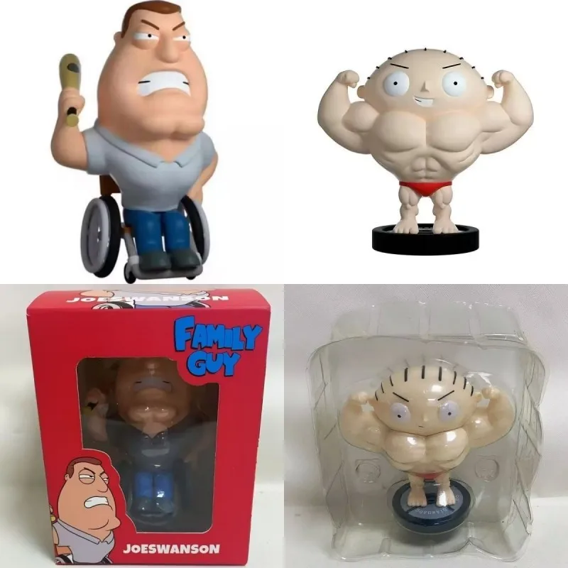 9/11cm Anime Family Guy Stewie Griffin Peter Griffin PVC Action Figures Desktop Decoration Model Collectible Statues Toys Gifts view 4