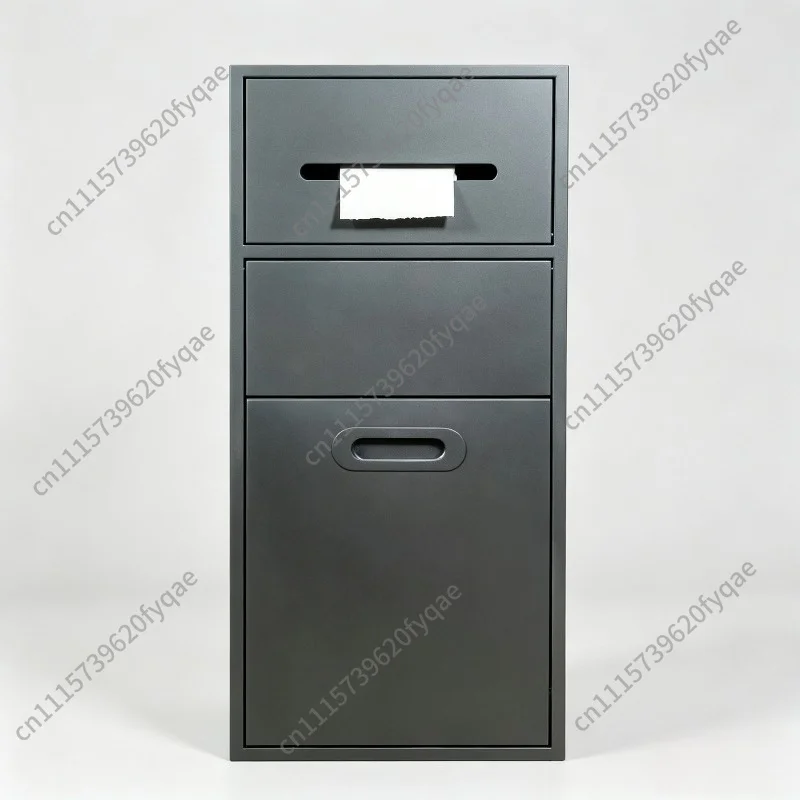 Bathroom Insert Cabinet Stainless Steel Insert Toilet Niche Insert Toilet Brush Multifunctional Garbage Tipping Bucket Trash Can