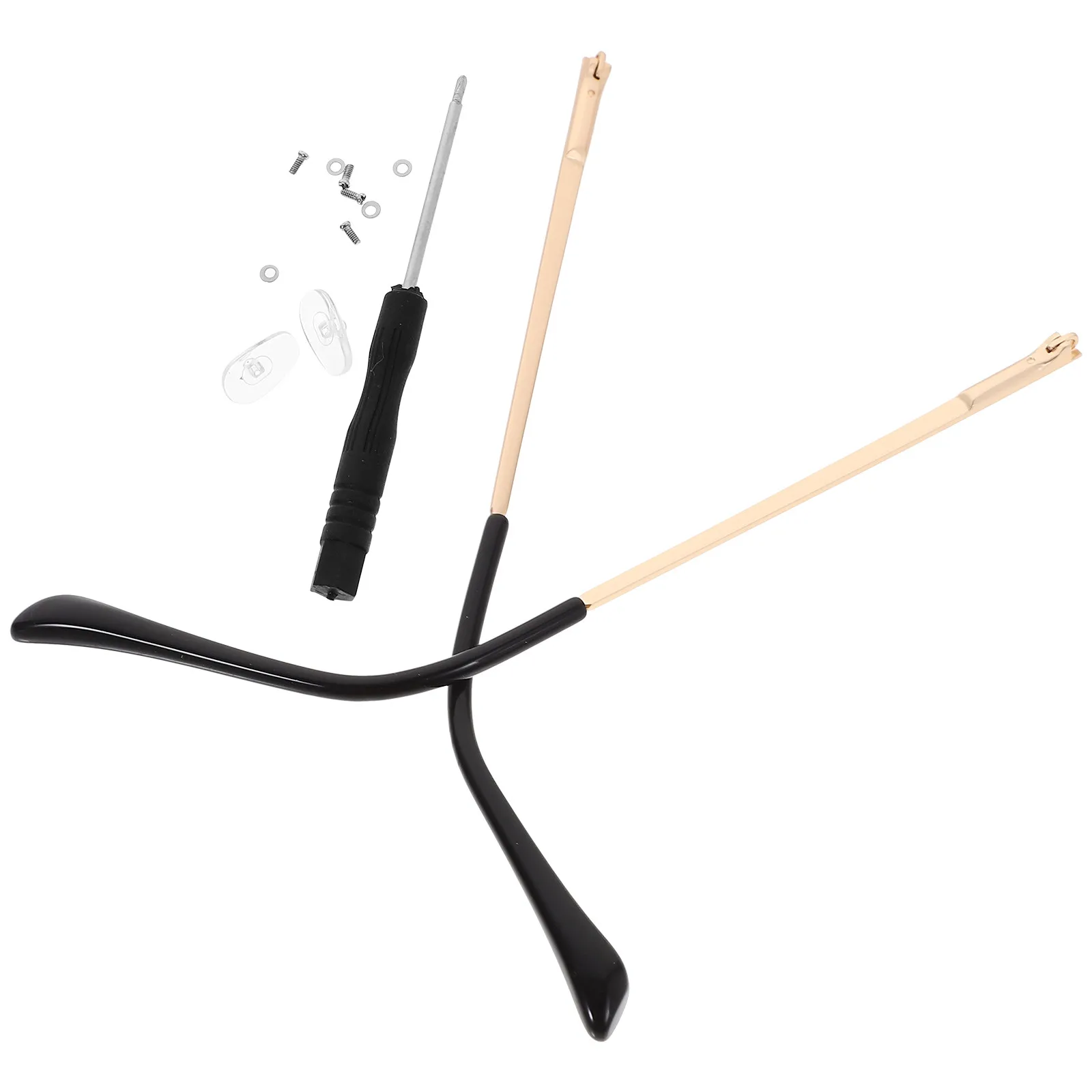 

1 Pair Glasses Arm Replacement Sturdy Metal Universal Glasses Temples Eyeglasses Repair Kit Sunglasses Replacement Temple
