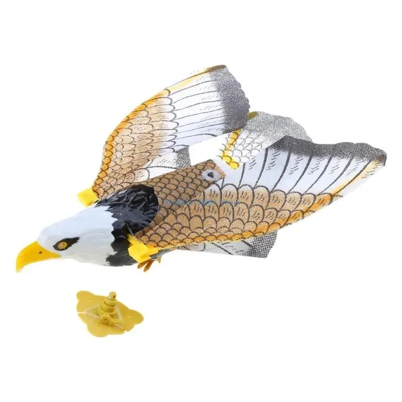 

H05E Electric Flying Bird Toy с светодиодным светом и музыкальной моделью животных для детей фестиваль дня рождения