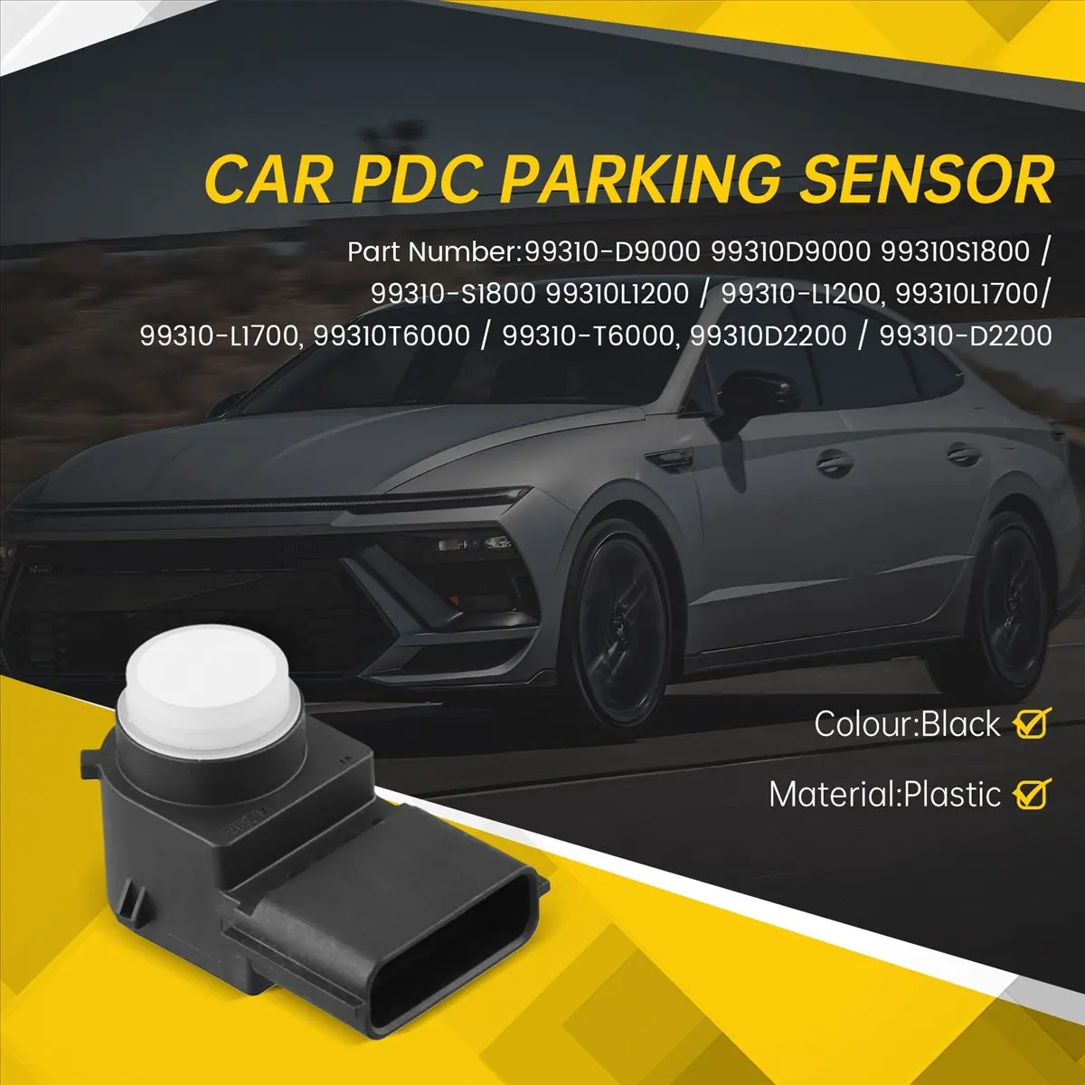 Super Sale Car Radar PDC Parking Sensor 99310-D9000 99310-S1800 for Hyundai Sonata Santa Fe Genesis G90 GV80 2020-2024 Kia Sport
