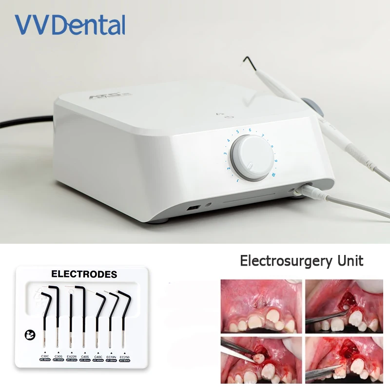 VVDental Dental Electrosurgery Unit ATS-S1 High Frequency Electricity Unit Knife Scalpel Dentisty Electrosurgery System Oral