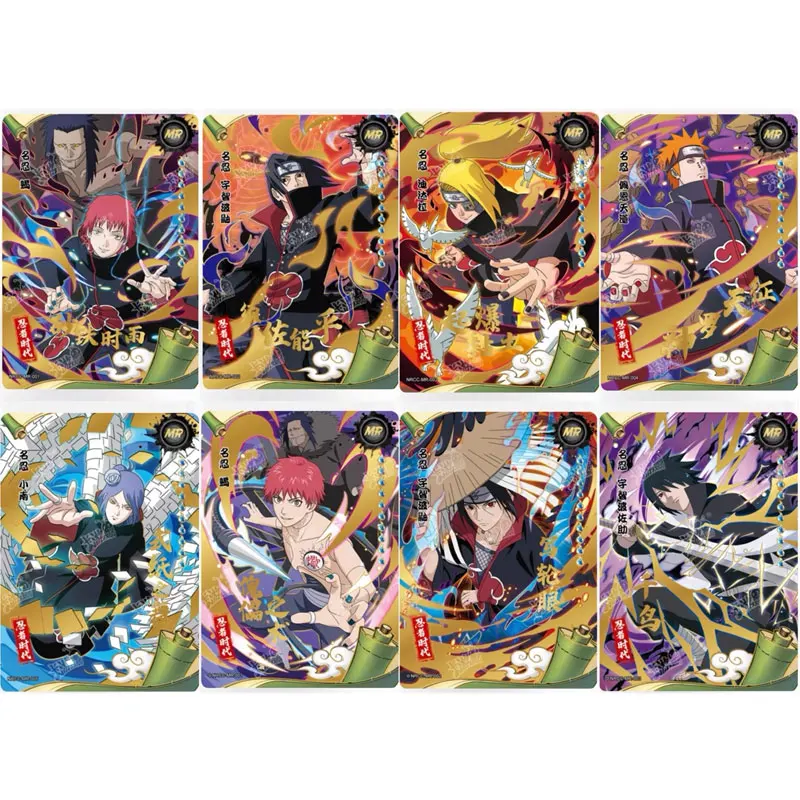 KAYOU Genuine NARUTO Uchiha Sasuke The Age of Ninjas XR/MR/SP/UR/SSR/PTR/SR/R Single Sheet Full Set Series 1 Collection Card