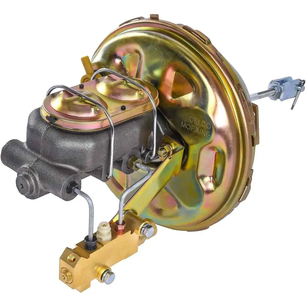 

Комплект для переоборудования тормозной системы Power Brake | или GM A, X Body Cars | Совместим с передними дисковыми и задними барабанными тормозными системами.