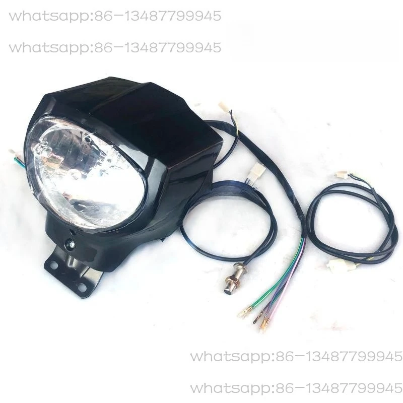 

Four-wheeled off-road motorcycle Longding beach car modified headlights, LCD instrument one-piece lamp shell headlights