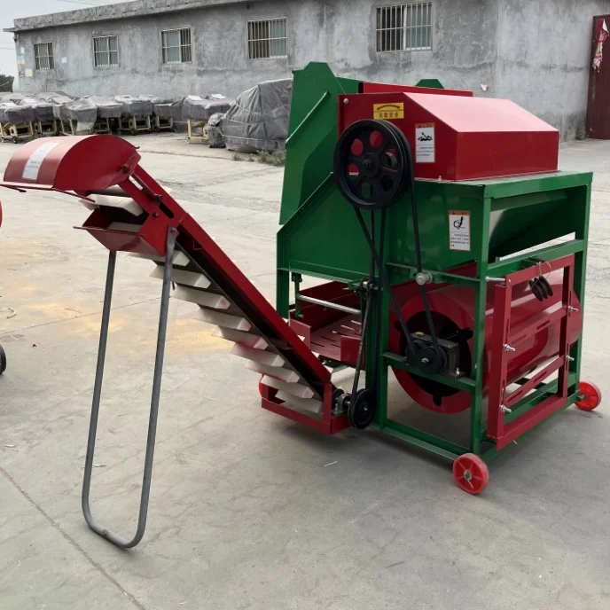 Weiwei Mobile Dual-Purpose Diesel-Electric Peanut  Picking Machine Wet and Dry Farm Equipment