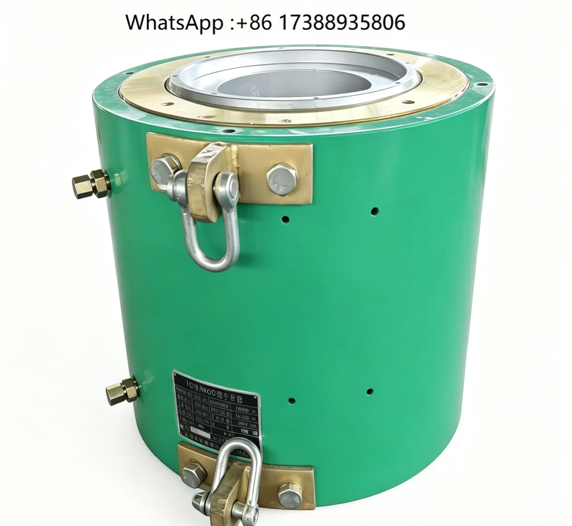 Electric Iron Hydraulic Cylinder with Excellent Sealing Performance Single Acting for Tensioning Multiple Anchor Systems