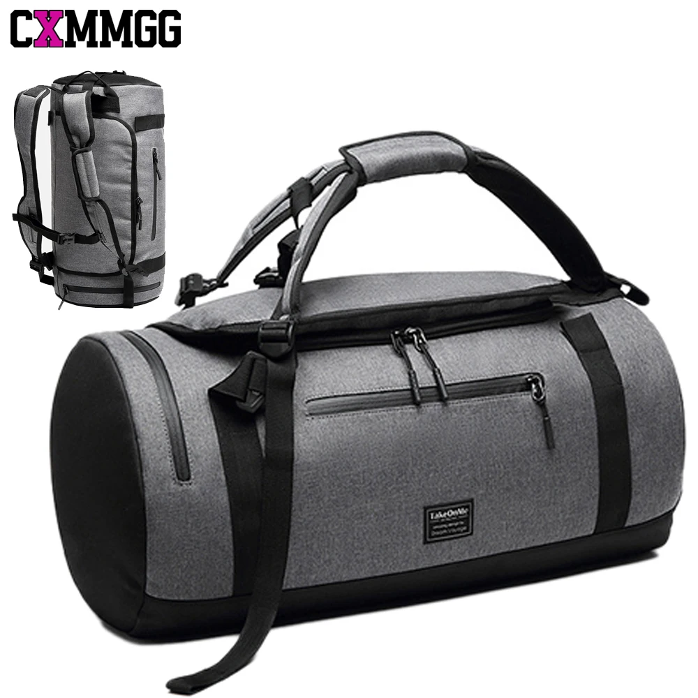 1PCS Duffle Bag for Men 40L Sports Gym Bag with Shoes Compartment Weekender Overnight Backpack for Traveling Gym Bag for Women
