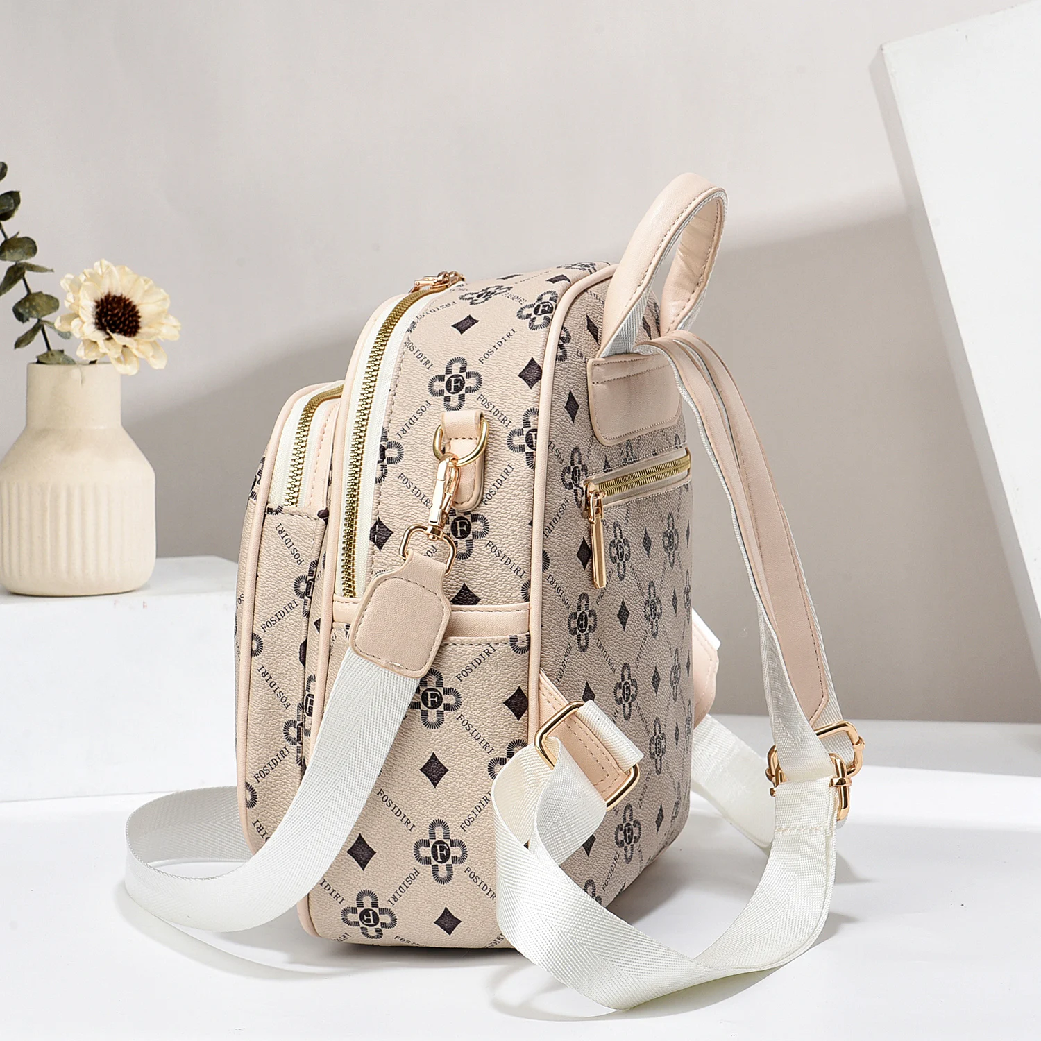 Шикарный женский рюкзак-Легкий Повседневный рюкзак с случайным принтом