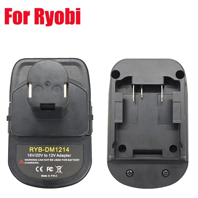 ミルウォーキー-dl-18-20v-リチウム電池用バッテリーアダプターコンバーター、リョービ-12-144v-ni-cd-バッテリー電動工具に対応