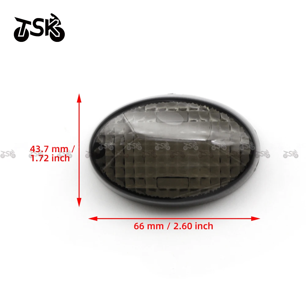 For YAMAHA XT 660 XT660 2004-2014 MT 03 MT03 MT-03 2006-2012 Motorcycle Front/Rear Turn Signal Light Blinker Lamp Lens