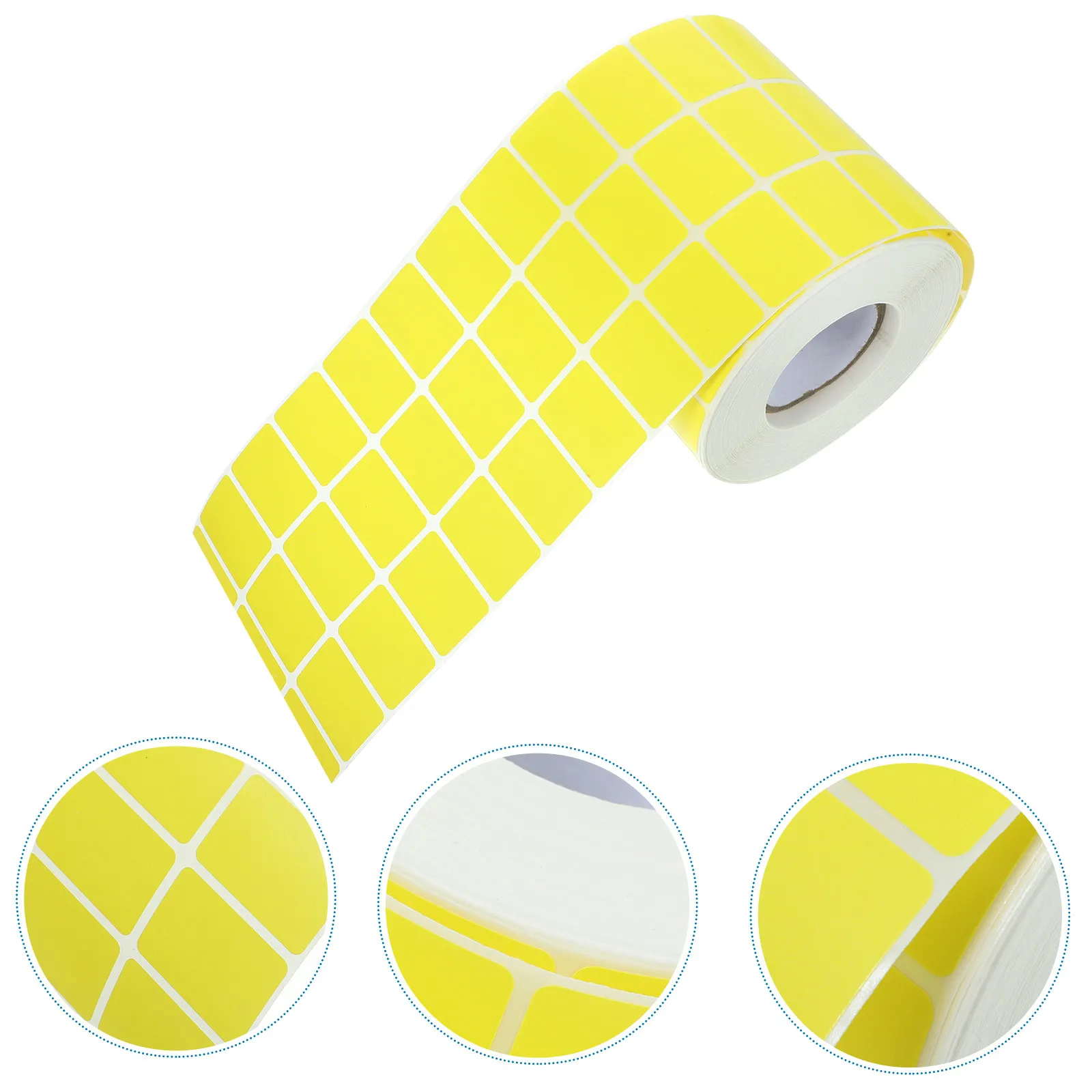 1 Roll Size Label Stickers Blank Self Adhesive Rectangular Address Shipping Labels for Printing Packaging Organization Office