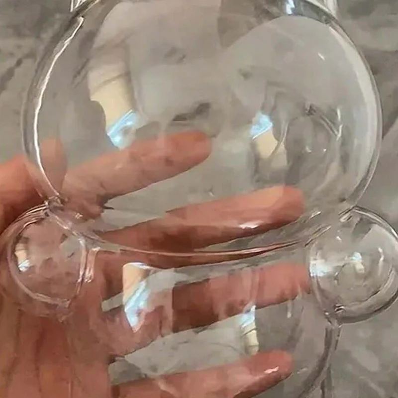 LABUBU-funda protectora transparente para juguetes de peluche, bolsa de exhibición de peluche de elfo, Mini caja de almacenamiento portátil, accesorios para muñecas