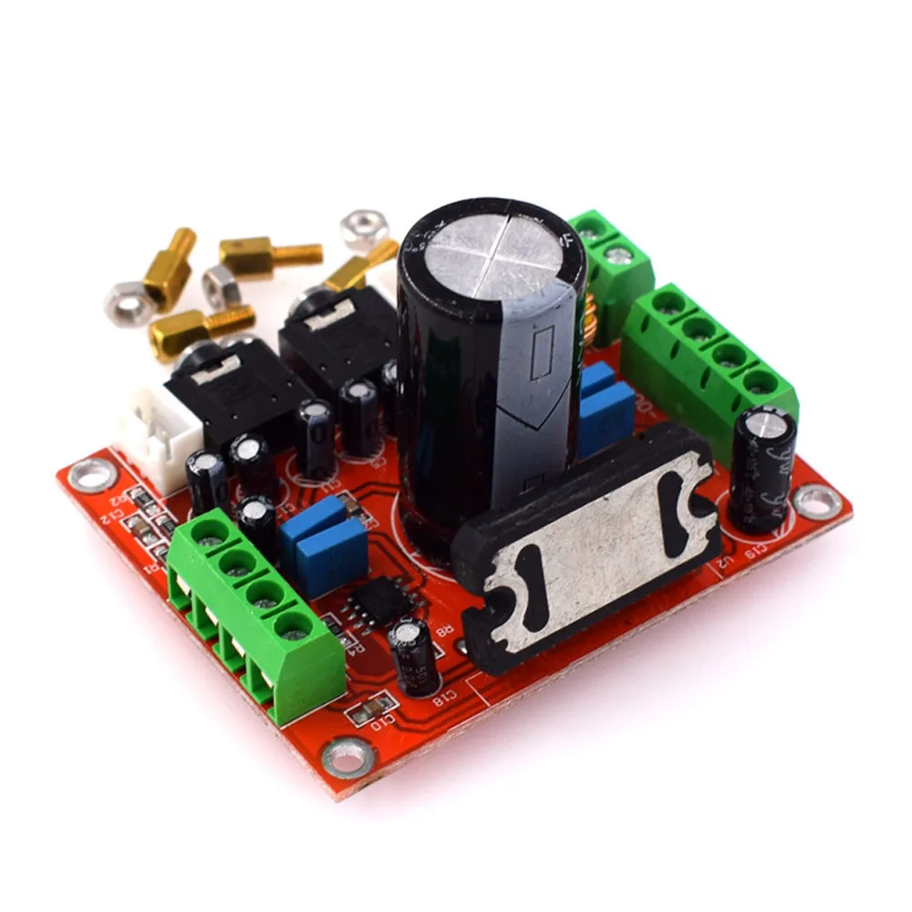 1pcs TDA7850 4*50W Car Audio Power Amplifier AMP Board BA3121 Noise Reduction Module XH-M150 DC 12V 4X50W 4X50