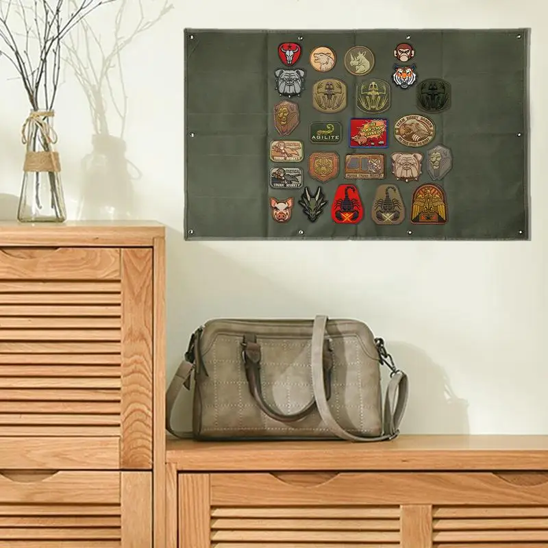 Pin Display Board Opvouwbare Heavy Duty Nylon Patch Houder Voor Pin Muur Organiseren Benodigdheden Eenvoudig Installatie Draagbare Display