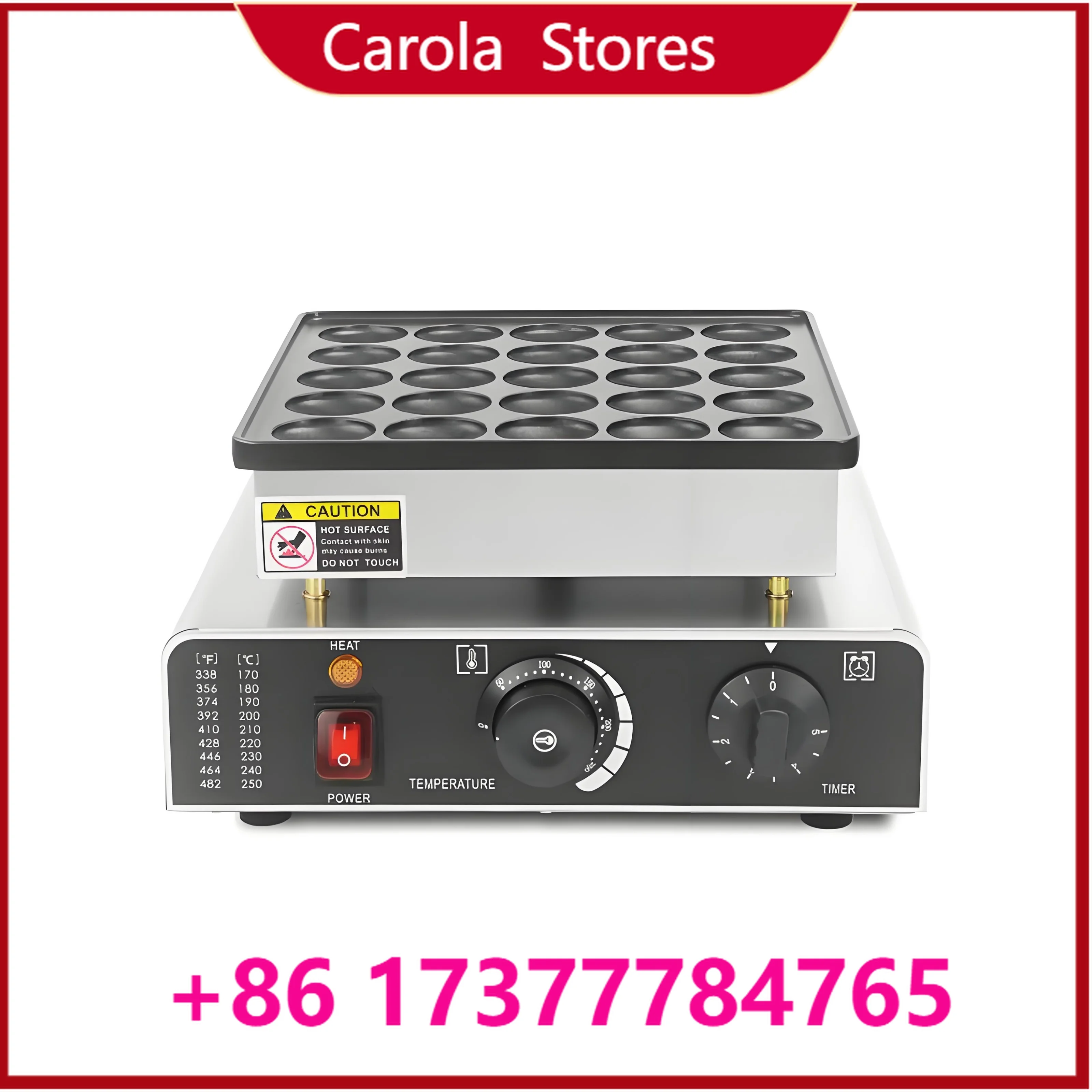 Commercial Japanese Style Muffin Waffle Oven 25-Hole Dorayaki Snack Scones Food Tool Equipment at Factory Price