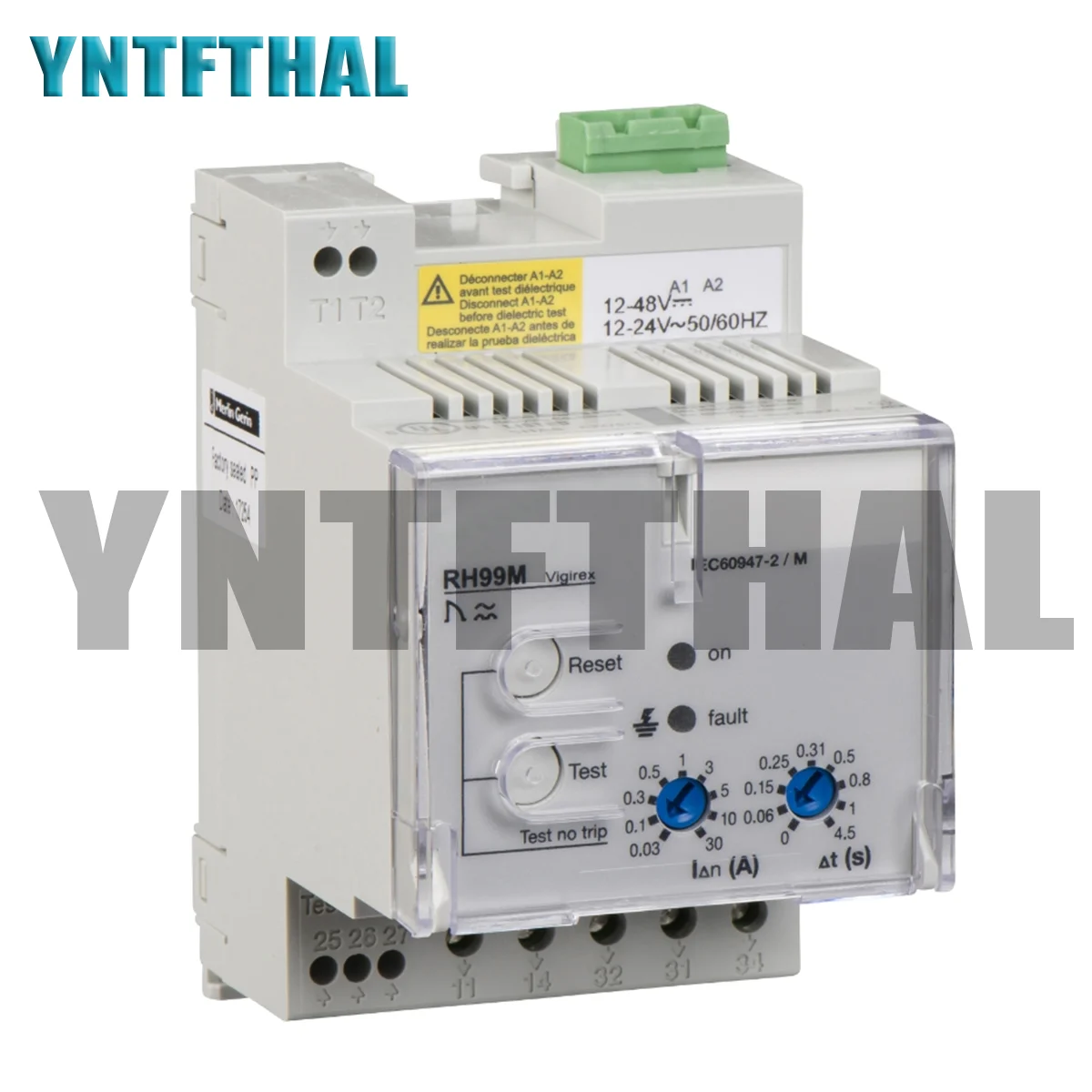 New Original 56170 Leakage Fault Protection Relay RH99M With Manual Reset