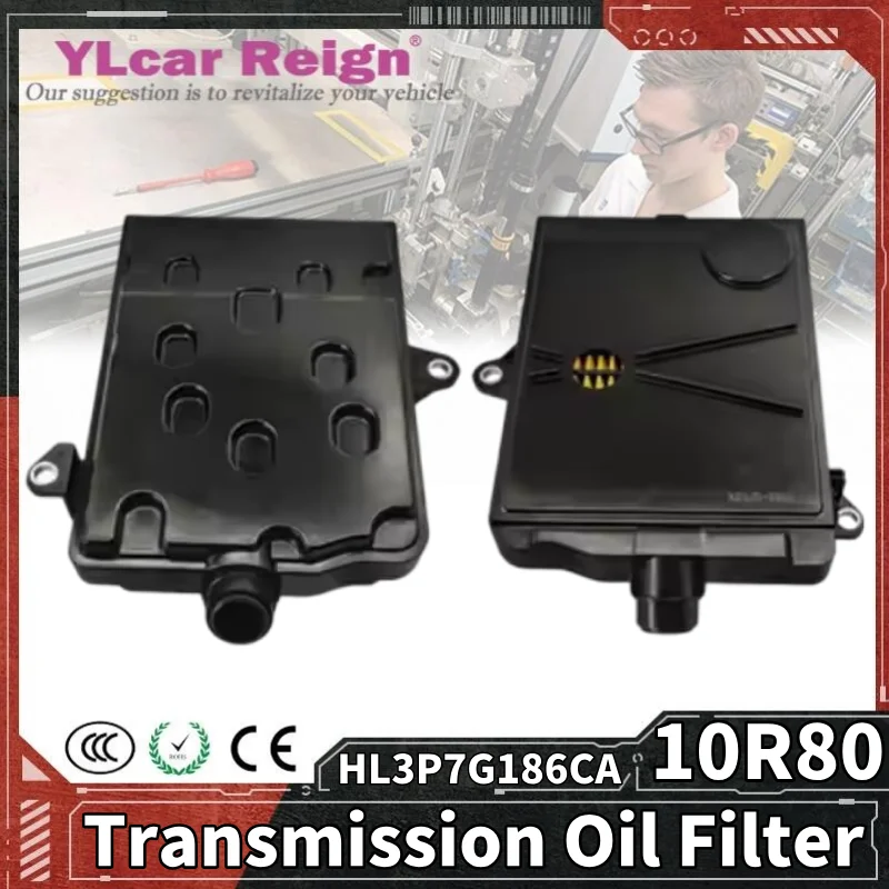 

10R80 Auto Transmission Oil Filter for Ford Ranger Mustang Expedition F150 HL3P7G186CA HL3Z7A098A HL3P-7G186-CA HL3Z-7A098-A