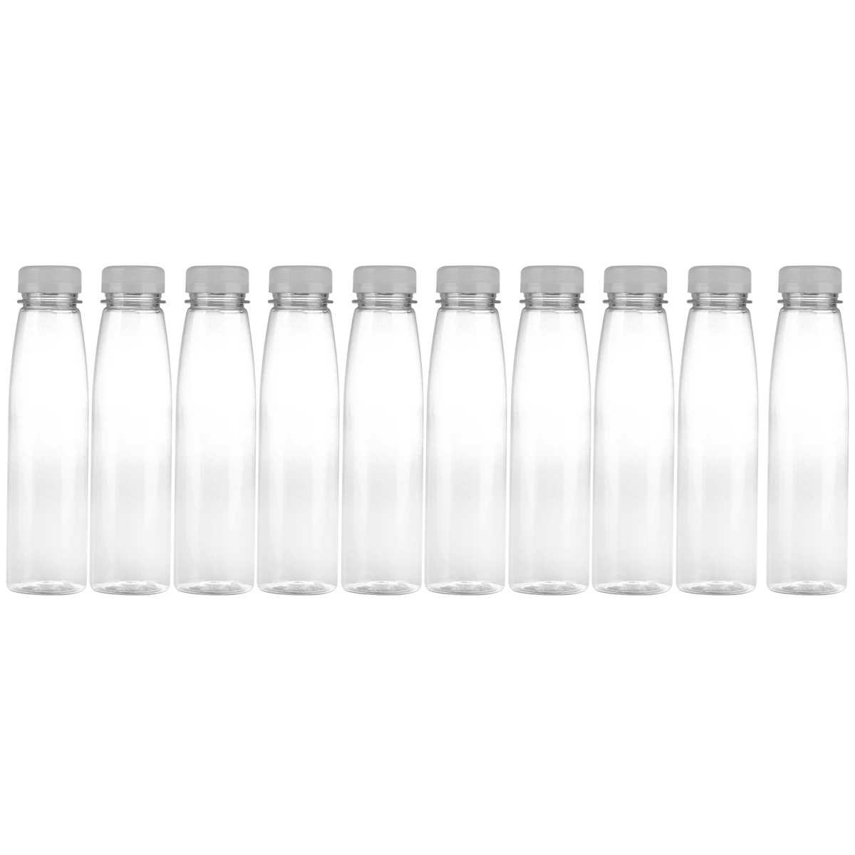 

10 PCS Plastic Drink Bottle Storage Favor Jars Drinks Pet Juice Bottles Drinking