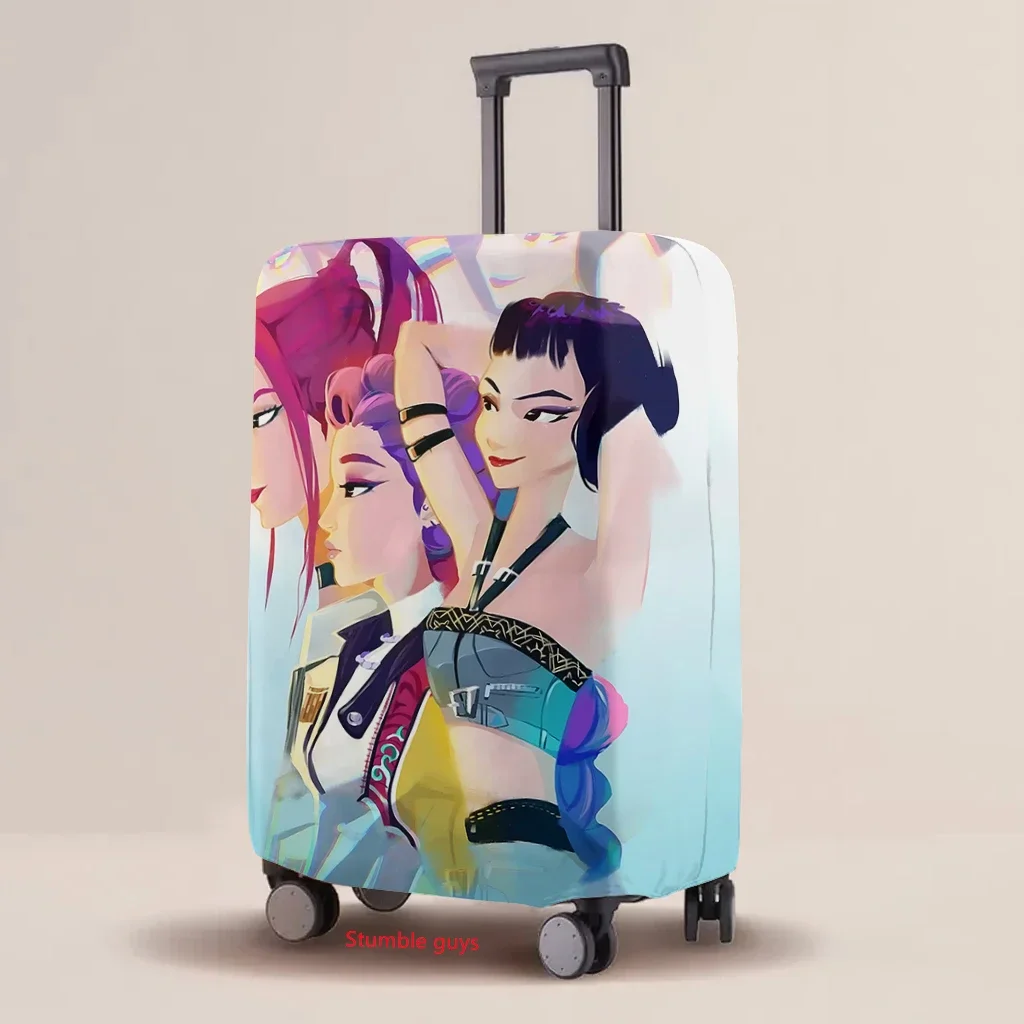 

Luggage Cover Kpop Demon Hunters Multi-Size Elastic Cartoon Print Protective Case Fits 20-30 Inch Suitcase​