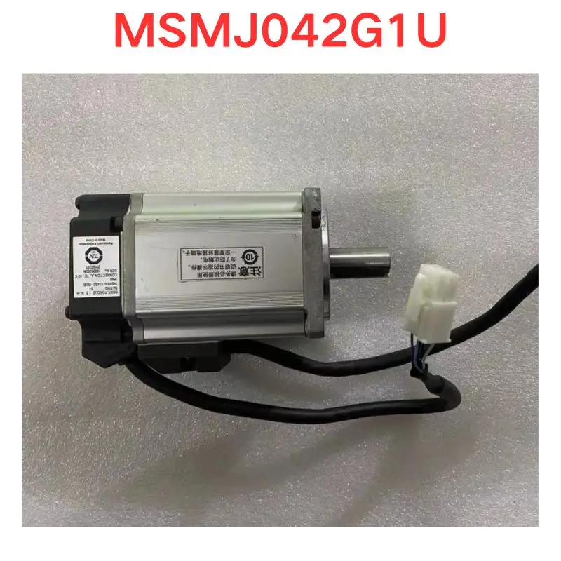 Used MSMJ042G1U servo motor  Function check OK