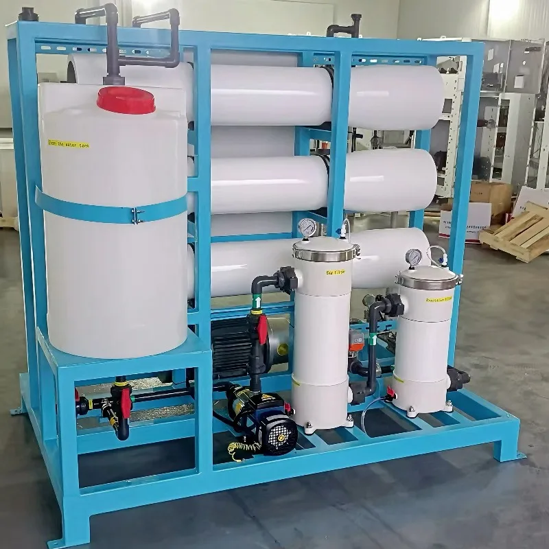 Impianto di trattamento dell'acqua ipersalina Capacità 150.000TDS con recupero di cristallizzazione