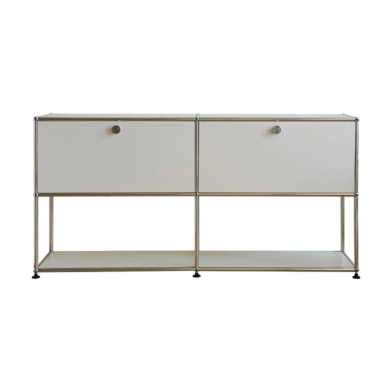 Module combination Iron bucket Stainless steel side cabinet
