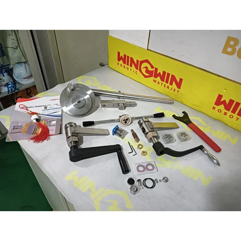 This comprehensive Waterjet Tool Kit is specifically designed for technicians and engineers working with high-pressure