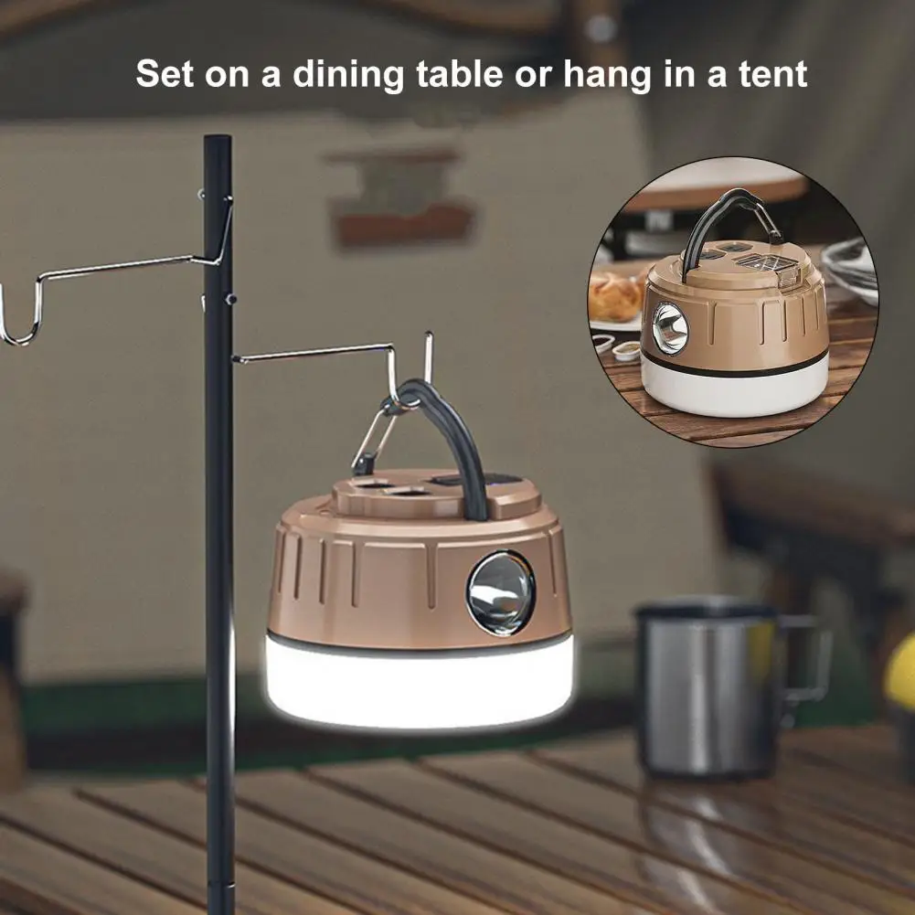 

Tent Lantern 1 Set Convenient Drop Protection Handheld Searchlight Retro Barn Light Camping Supply