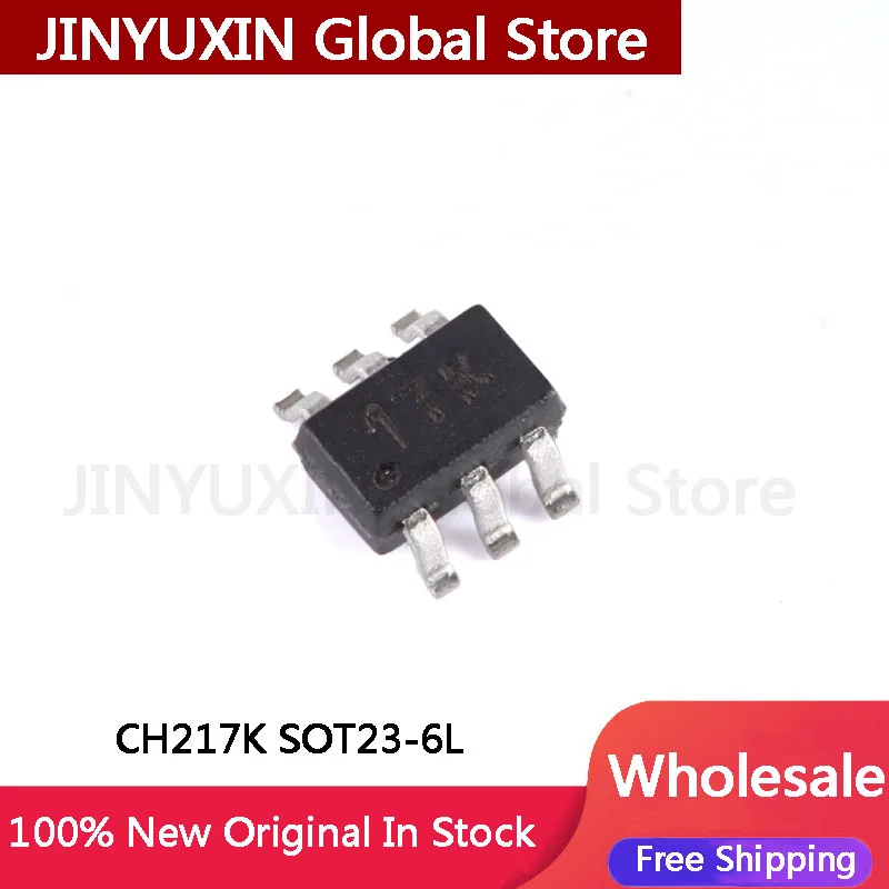 10-100Pcs CH217K CH217 SOT23-6L  IC Chip In Stock Wholesale