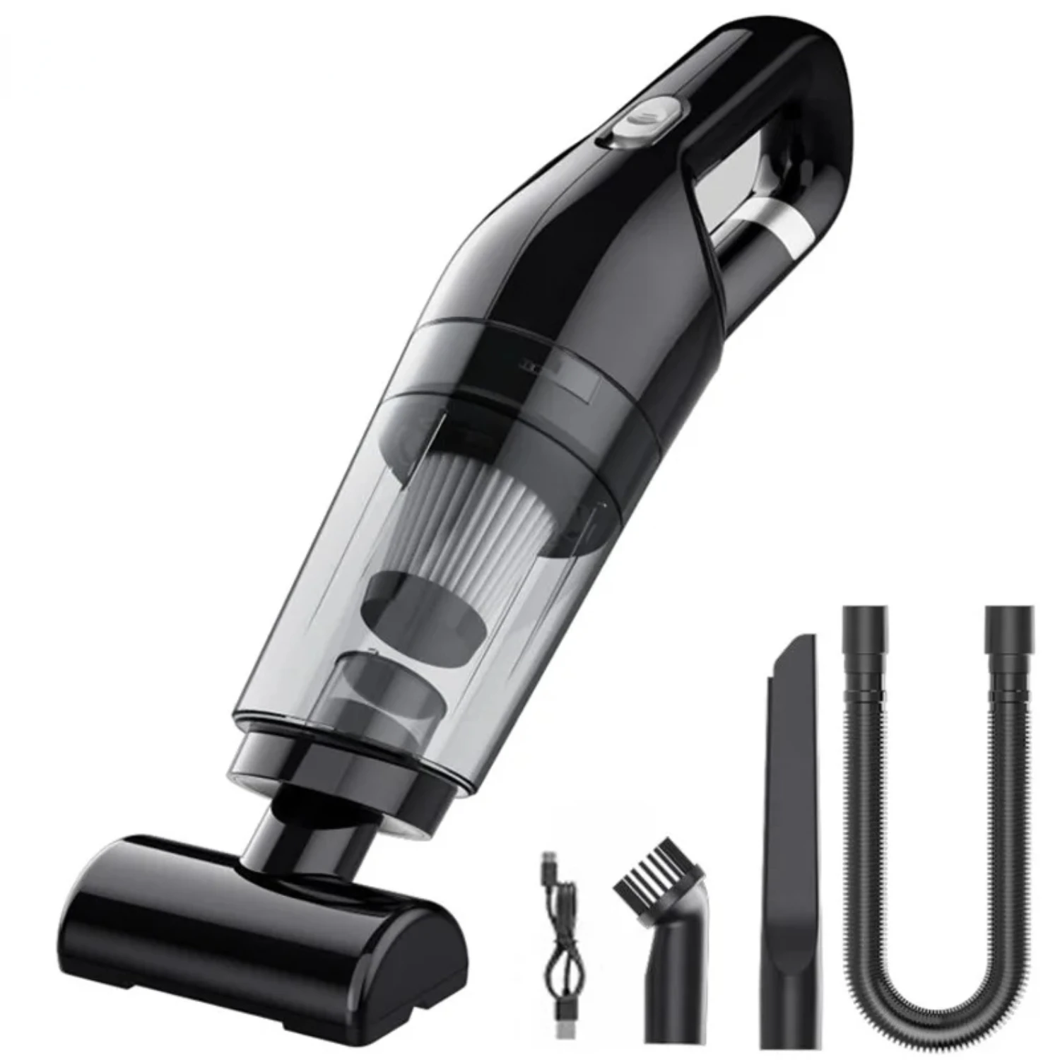 Rechargeable Handheld Vacuum Cleaner 10000PA Wireless Dust Catcher- Car/Home Dual Purpose