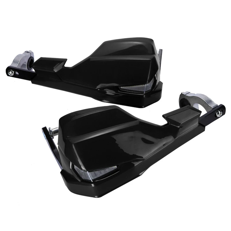 

Motorcycle running light handlebar guard accessories, windproof brake lever protective cover with light handlebar guards
