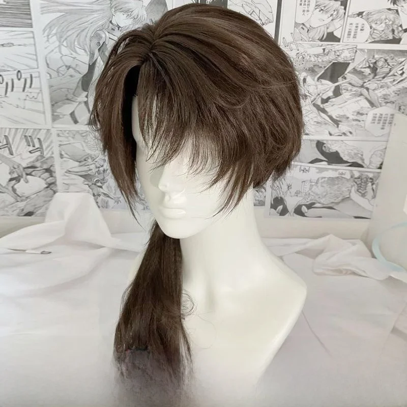 雨天用コスプレウィッグ-トゥームレイダーノートii用フェイクヘアスタイル-ペーパーフィギュアヘアアクセサリー-パーティー-ハロウィンコスチューム小道具ウィッグ