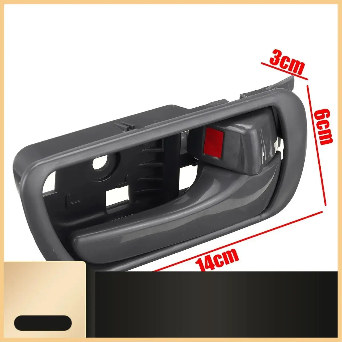 

2X Left & Right Inner Interior Inside Door Handle For Toyota Camry CV36 2002-2006 69206-33030LH 69205-33040RH-N30R