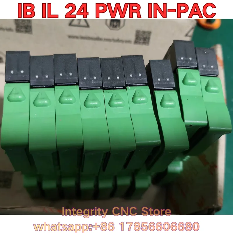 Second-hand IB IL 24 PWR IN-PAC PLC module function test is normal 2861331