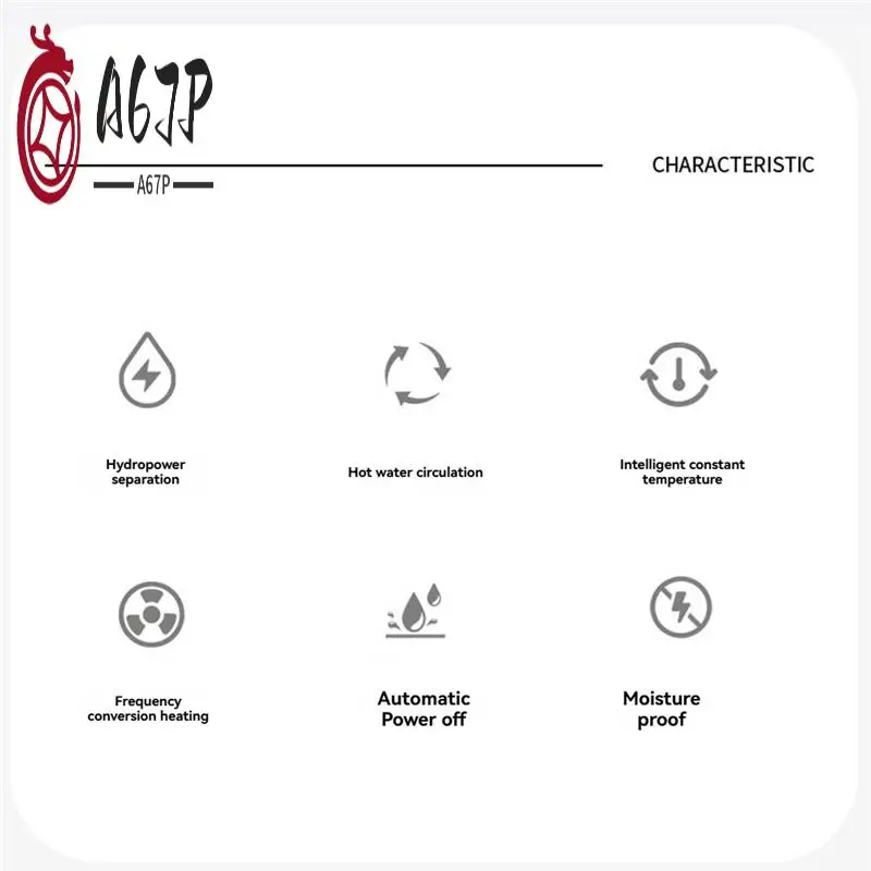 

A67P-Smart Temperature Control Water Heating Blanket Control Water Circulation Intelligent Temperature Control Household